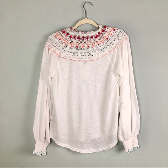 Free People Siesta Fiesta Embroidered Top - Picture 12 of 13